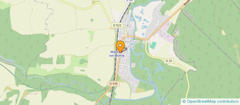 localisation de l'entreprise MONSIEUR ANDRE LACOURT  MAROLLES