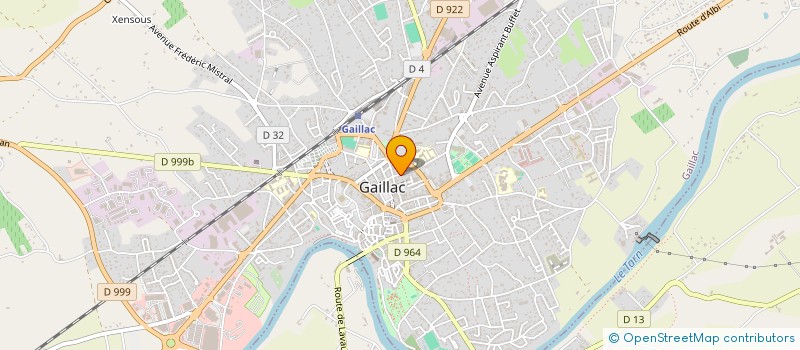 localisation de l'entreprise MONSIEUR ANDRE LAFARGUE à GAILLAC