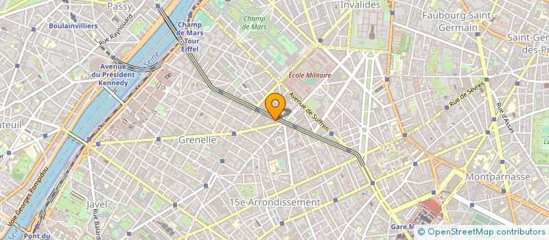 localisation de l'entreprise MONSIEUR ANDRE LAFARGUES  PARIS