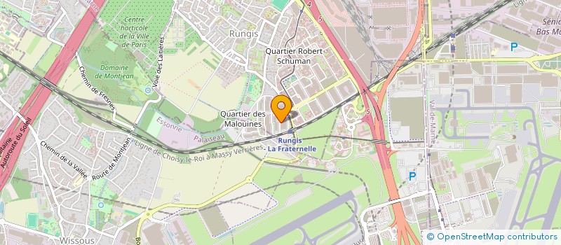 localisation de l'entreprise MONSIEUR ANDRE LAGARDE à RUNGIS