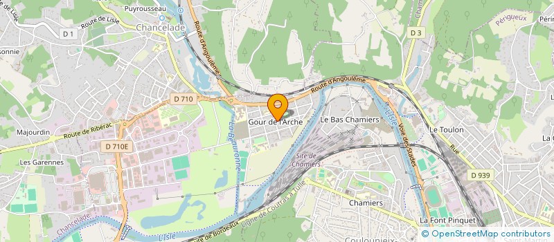 localisation de l'entreprise MONSIEUR ANDRE LAGARDE à PERIGUEUX