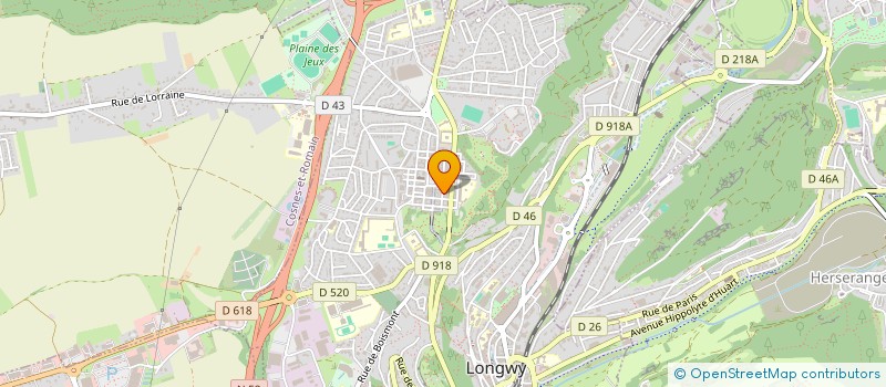 localisation de l'entreprise MONSIEUR ANDRE LALOUETTE à LONGWY