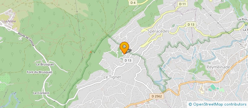 localisation de l'entreprise MONSIEUR ANDRE LAMARE à SAINT-CEZAIRE-SUR-SIAGNE
