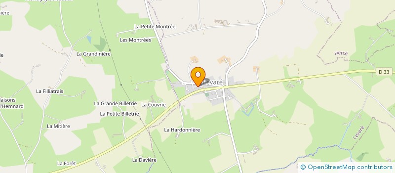 localisation de l'entreprise MONSIEUR ANDRE LAMBERT à LEVARE