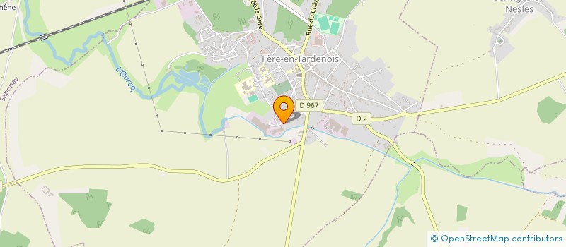 localisation de l'entreprise MONSIEUR ANDRE LAMICHE à FERE-EN-TARDENOIS