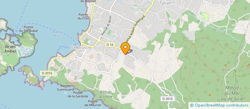 localisation de l'entreprise MONSIEUR ANDRE LAN à SIX-FOURS-LES-PLAGES