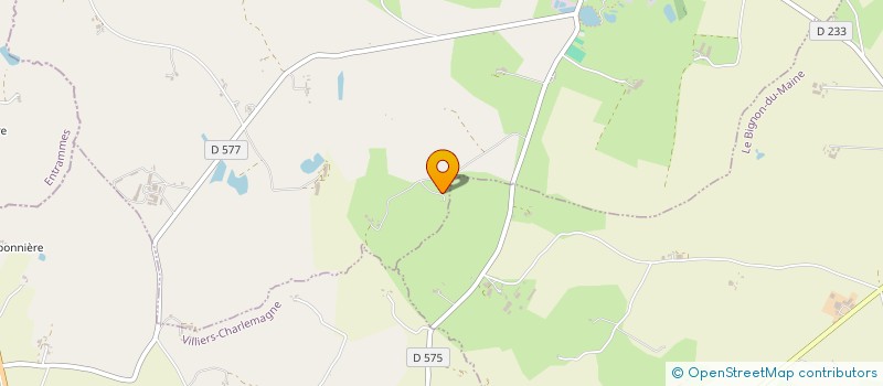 localisation de l'entreprise MONSIEUR ANDRE LANDAIS  MAISONCELLES-DU-MAINE