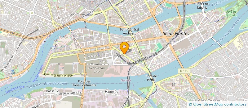 localisation de l'entreprise MONSIEUR ANDRE LANDAIS à NANTES