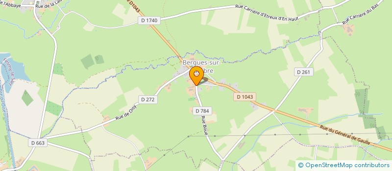 localisation de l'entreprise MONSIEUR ANDRE LANGLET  BERGUES-SUR-SAMBRE