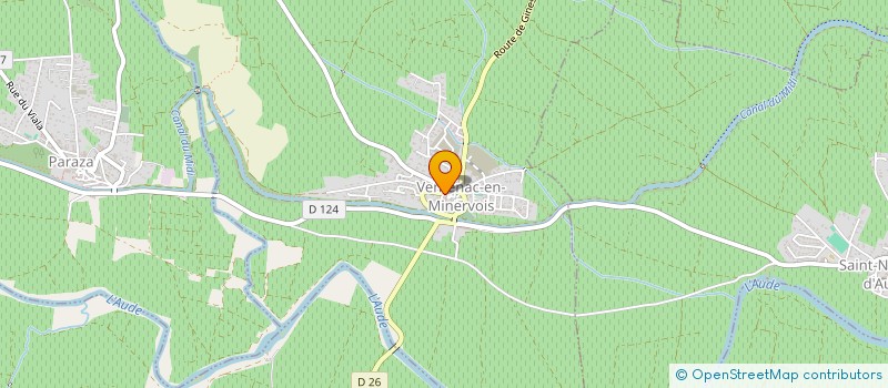 localisation de l'entreprise MONSIEUR ANDRE LAPALU  VENTENAC-EN-MINERVOIS