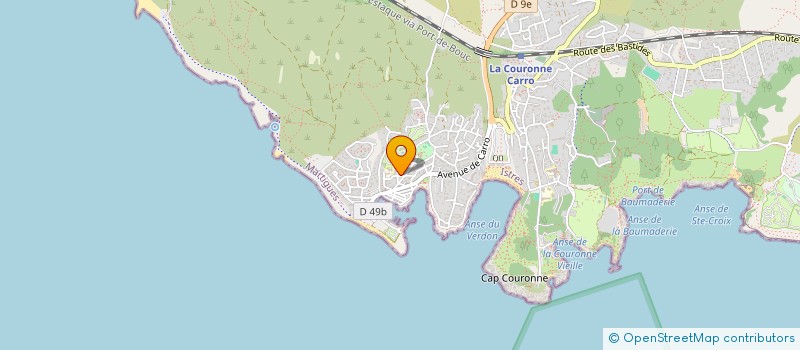 localisation de l'entreprise MONSIEUR ANDRE LAPALUS à MARTIGUES