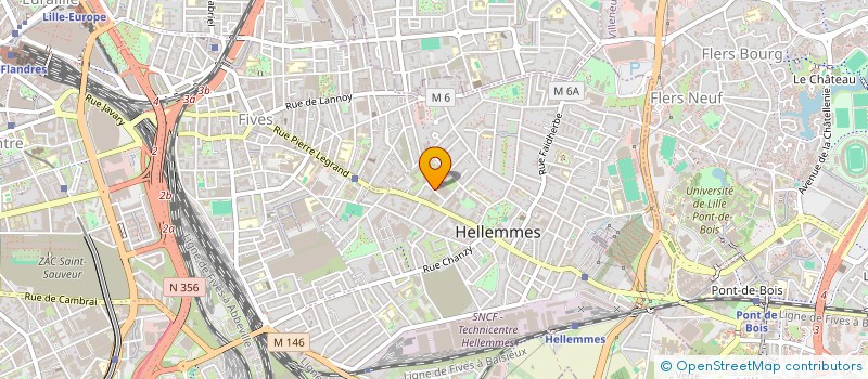 localisation de l'entreprise MONSIEUR ANDRE LAPIERRE à LILLE