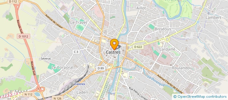 localisation de l'entreprise MONSIEUR ANDRE LAROQUE à CASTRES