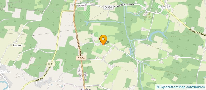 localisation de l'entreprise MONSIEUR ANDRE LARRIBAT  PERQUIE