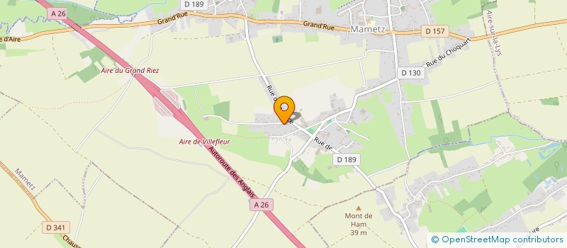 localisation de l'entreprise MONSIEUR ANDRE LASQUELLEC  MAMETZ