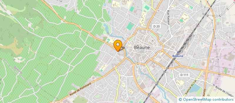 localisation de l'entreprise MONSIEUR ANDRE LAUBE à BEAUNE