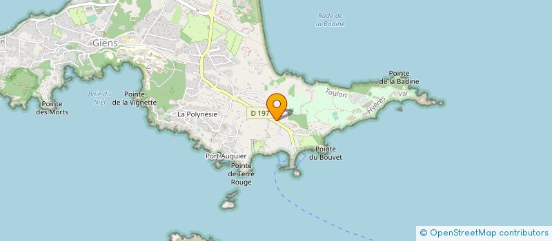 localisation de l'entreprise MONSIEUR ANDRE LAUJAY à HYERES