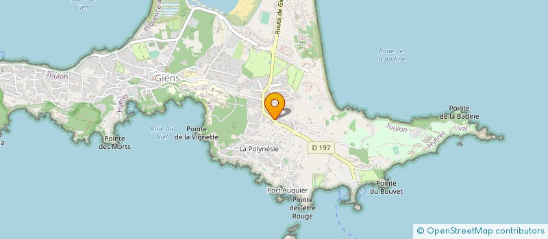 localisation de l'entreprise MONSIEUR ANDRE LAUMET à HYERES