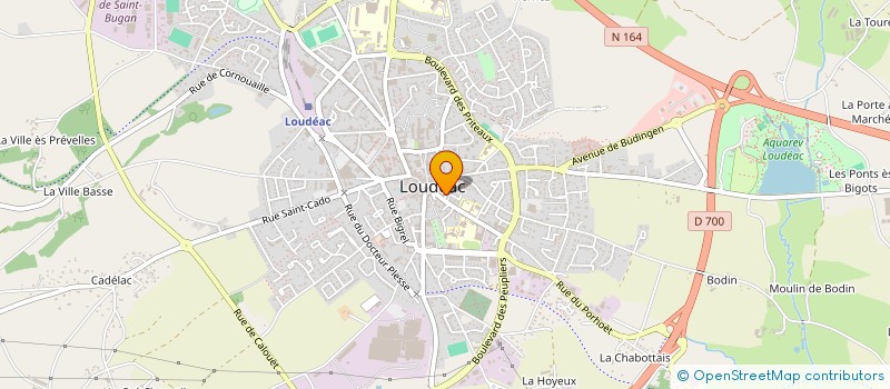localisation de l'entreprise MONSIEUR ANDRE LAUNAY à LOUDEAC