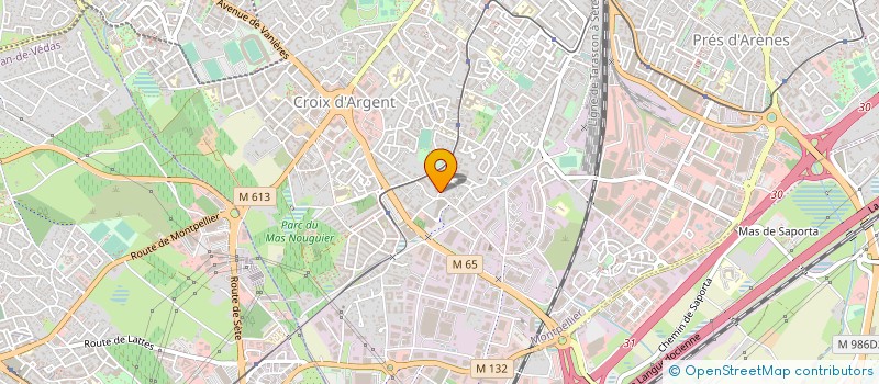 localisation de l'entreprise MONSIEUR ANDRE LAUR à MONTPELLIER