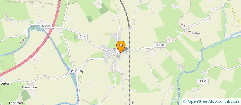 localisation de l'entreprise MONSIEUR ANDRE LAUTRU  COURCEBOEUFS