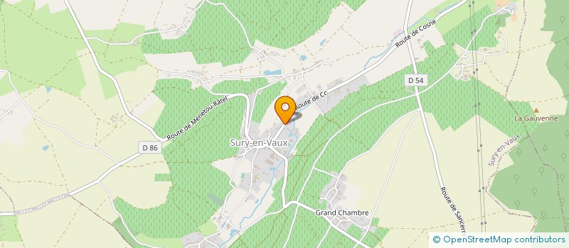 localisation de l'entreprise MONSIEUR ANDRE LAUVERJAT  SURY-EN-VAUX