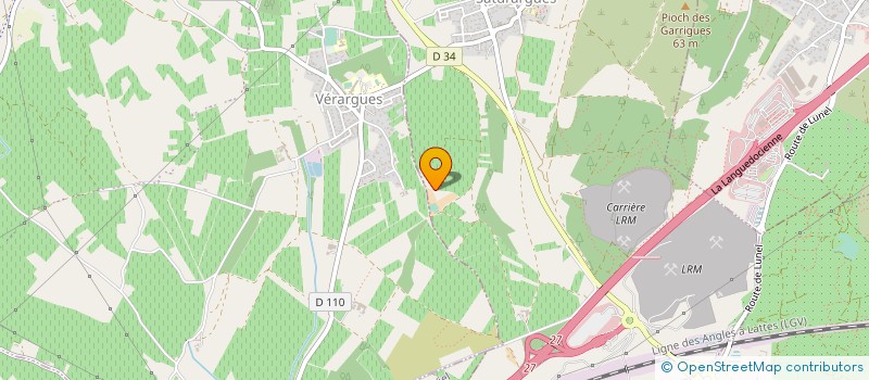 localisation de l'entreprise MONSIEUR ANDRE LAVALLEE  ENTRE-VIGNES