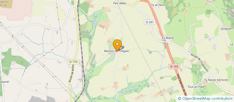 localisation de l'entreprise MONSIEUR ANDRE LE DU  BRIEC