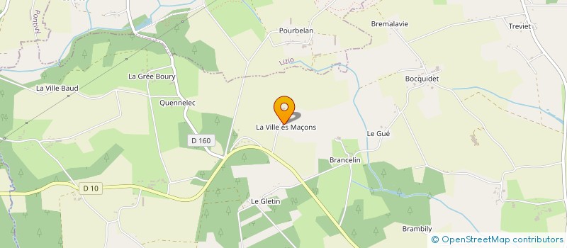 localisation de l'entreprise MONSIEUR ANDRE LE PALEC à SERENT