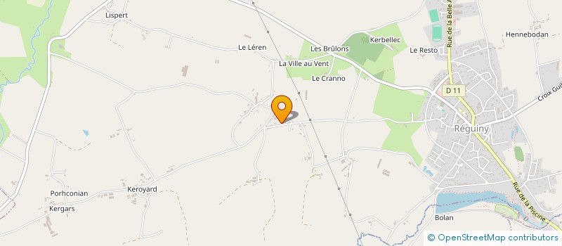 localisation de l'entreprise MONSIEUR ANDRE LE TARNEC à REGUINY