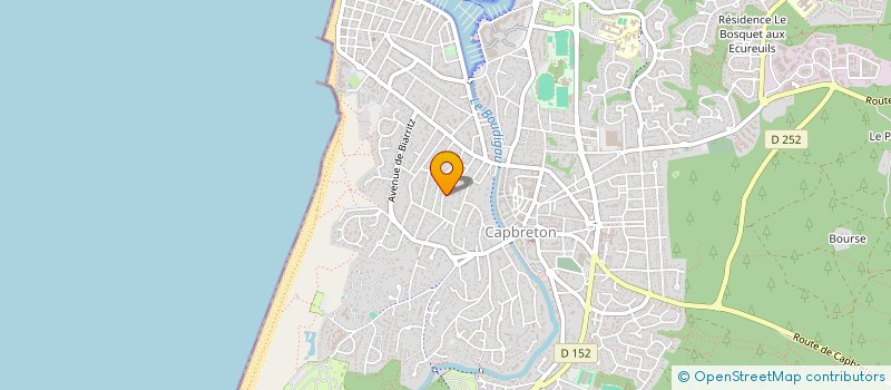 localisation de l'entreprise MONSIEUR ANDRE LEACH  CAPBRETON