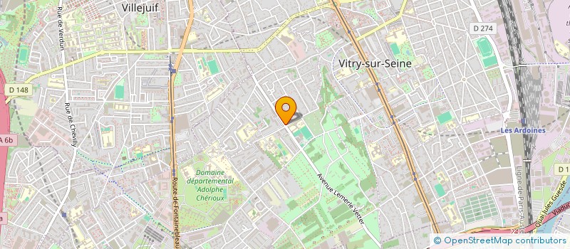 localisation de l'entreprise MONSIEUR ANDRE LEBLANC à VITRY-SUR-SEINE