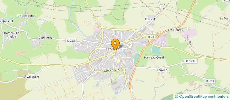 localisation de l'entreprise MONSIEUR ANDRE LECERVOISIER à LES PIEUX