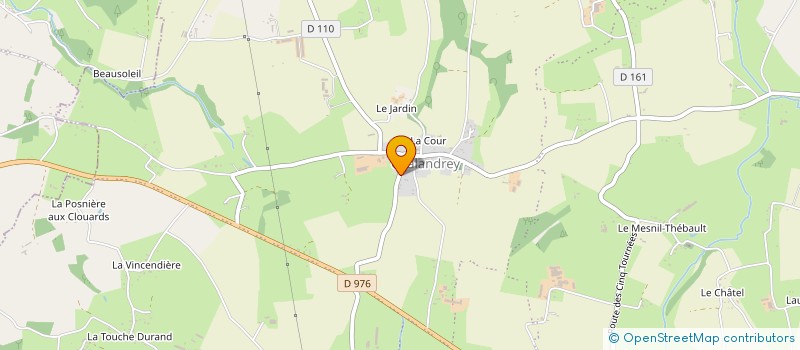 localisation de l'entreprise MONSIEUR ANDRE LECHEVALIER  ISIGNY-LE-BUAT