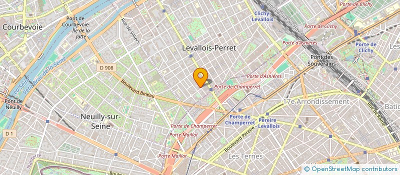 localisation de l'entreprise MONSIEUR ANDRE LECLERC à LEVALLOIS-PERRET