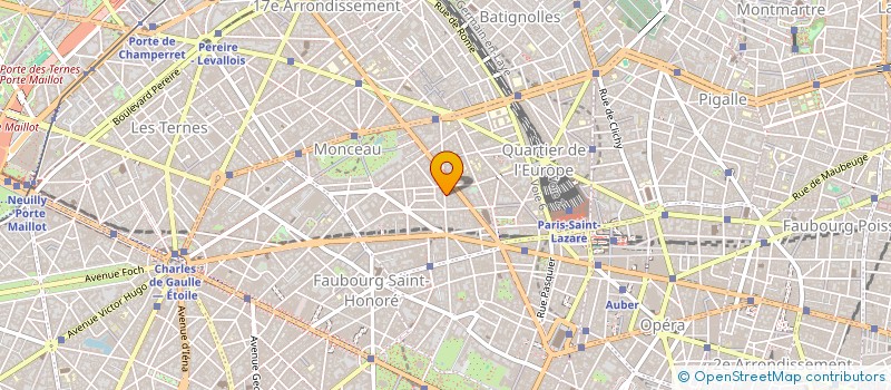 localisation de l'entreprise MONSIEUR ANDRE LECLERE  PARIS