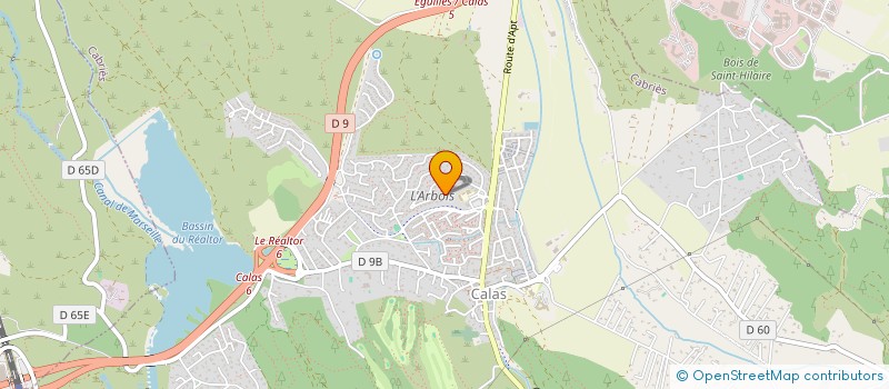 localisation de l'entreprise MONSIEUR ANDRE LECOMTE  CABRIES