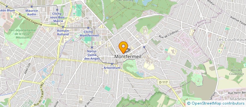 localisation de l'entreprise MONSIEUR ANDRE LECURAT à MONTFERMEIL
