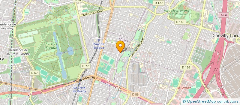 localisation de l'entreprise MONSIEUR ANDRE LEE à ANTONY