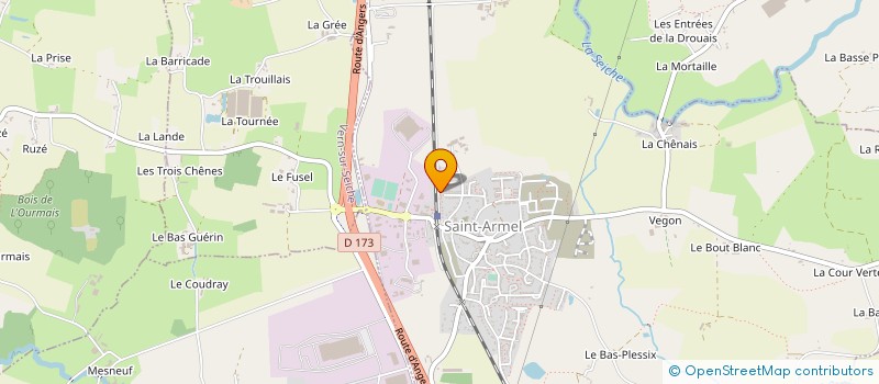 localisation de l'entreprise MONSIEUR ANDRE LEFAIX  SAINT-ARMEL