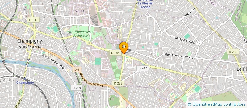 localisation de l'entreprise MONSIEUR ANDRE LEGAL à CHAMPIGNY-SUR-MARNE