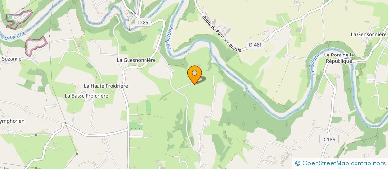 localisation de l'entreprise MONSIEUR ANDRE LEGROS  SAINT-HILAIRE-DU-HARCOUET