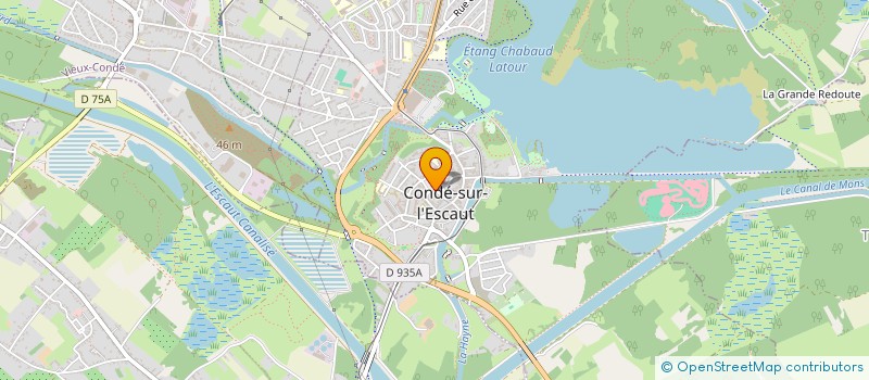 localisation de l'entreprise MONSIEUR ANDRE LEGUEUL à CONDE-SUR-L'ESCAUT