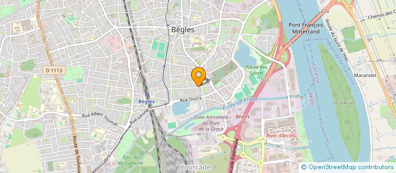 localisation de l'entreprise MONSIEUR ANDRE LEITE TEIXEIRA à BEGLES