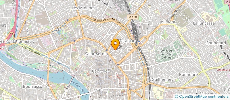 localisation de l'entreprise MONSIEUR ANDRE LELTE à TOULOUSE