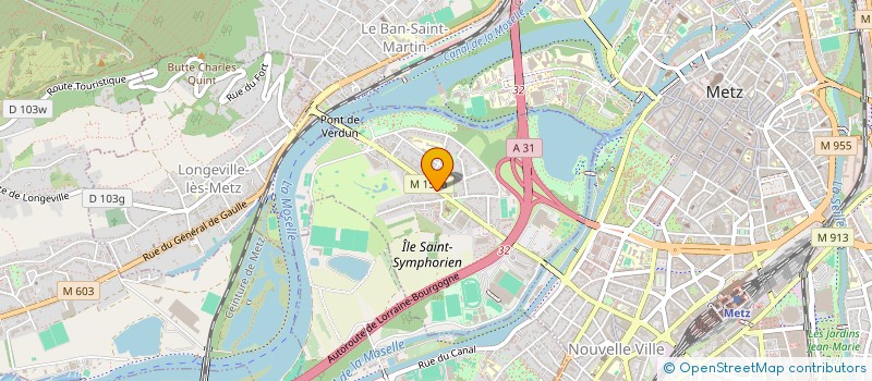localisation de l'entreprise MONSIEUR ANDRE LEMAIRE  LONGEVILLE-LES-METZ