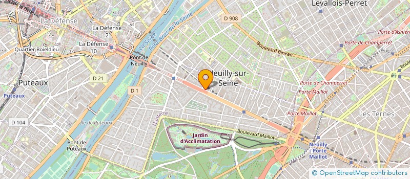 localisation de l'entreprise MONSIEUR ANDRE LEMMET à NEUILLY-SUR-SEINE