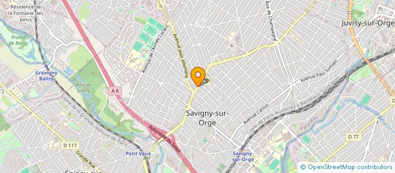localisation de l'entreprise MONSIEUR ANDRE LENGLEN à SAVIGNY-SUR-ORGE