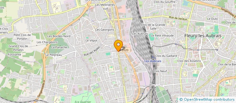 localisation de l'entreprise MONSIEUR ANDRE LENORMAND à FLEURY LES AUBRAIS