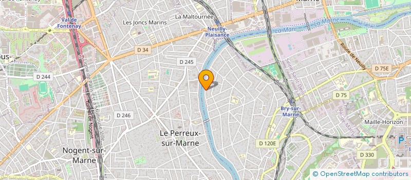 localisation de l'entreprise MONSIEUR ANDRE LENTINI à BRY-SUR-MARNE